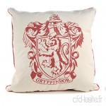 Harry Potter Gryffondor oreiller crête 37x40cm coton nature rouge - B071HLZJSZ